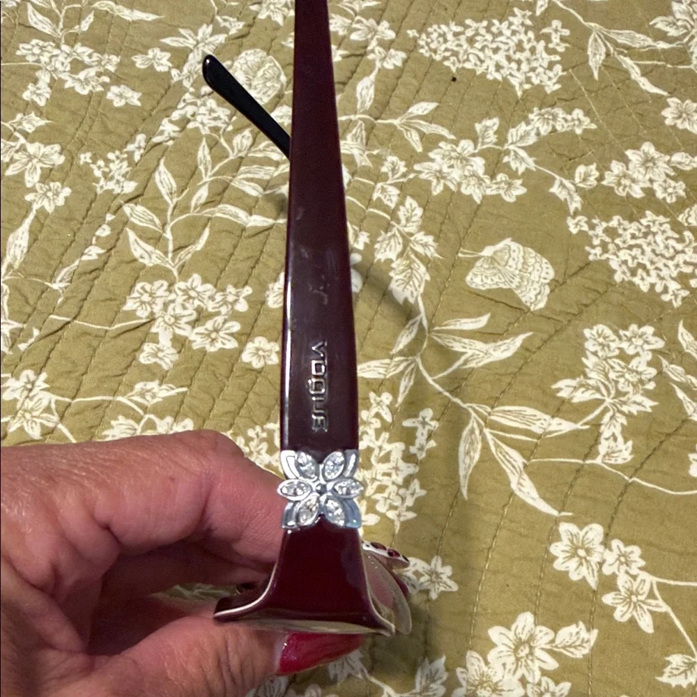 Vogue Women's Reading Glasses Duo - Black & Burgundy